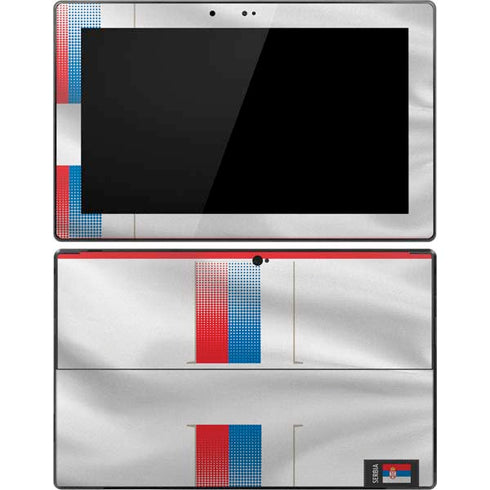 Serbia Soccer Flag Surface Pro Tablet Skin